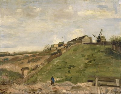 The Hill of Montmartre with Quarry by Vincent van Gogh